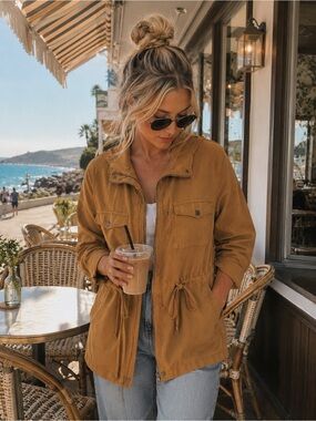Mustard Summer Utility Jacket